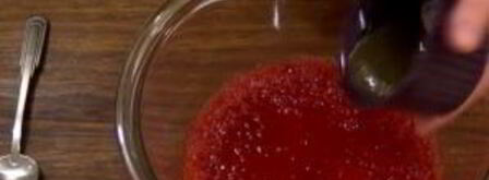 мороженое семифредо с клубникой. Шаг 4