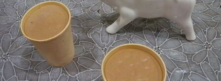 сливочное шоколадное мороженое. Шаг 3