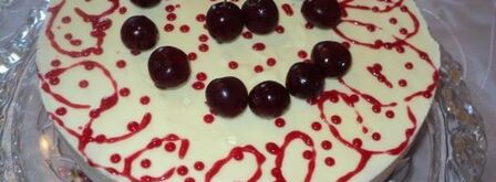 торт-мороженое вишневый сад. Шаг 7