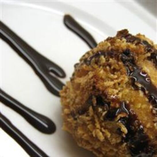 Рецепт жареного мороженого