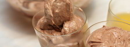 апельсиновое желе с шоколадным муссом. Шаг 8