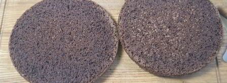 черничный муссовый торт. Шаг 6