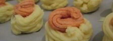 картофельные корзинки с рыбным муссом. Шаг 4