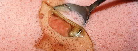 клубничный мусс в клубнике. Шаг 6