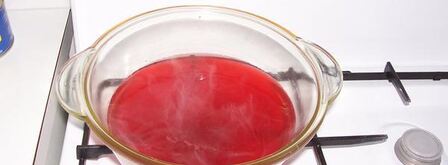 мусс клюквенный. Шаг 6