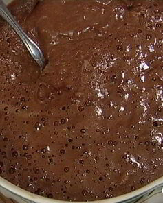 Шоколадно-ванильный мусс