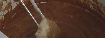 шоколадно-ванильный мусс. Шаг 7