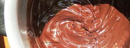 шоколадный мусс с клубникой. Шаг 3