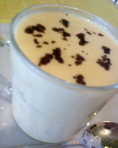 Сметанно-фруктовый мусс