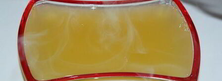 творожно-яблочный мусс с апельсиновым желе. Шаг 4