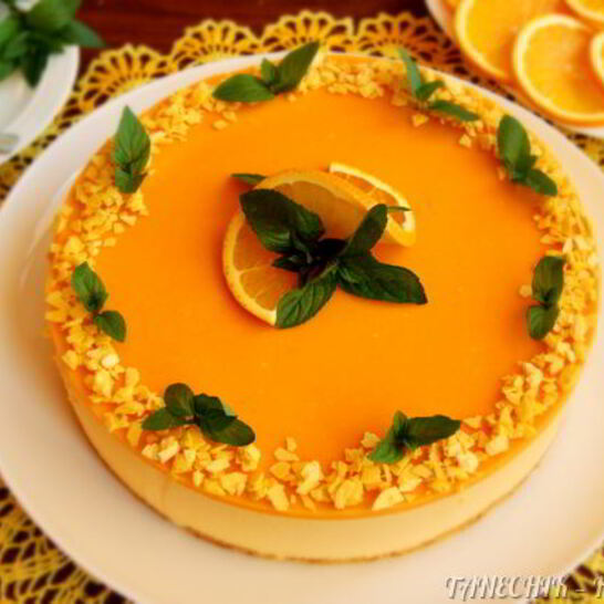 Рецепт тыквенного торта-мусса