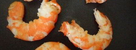 яблочный мусс с авокадо и креветками. Шаг 4