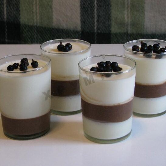 Рецепт панны котта кефирная