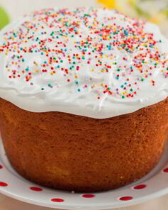 Глазурь для кулича лимонная