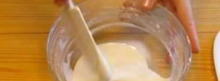 глазурь для кулича лимонная. Шаг 3