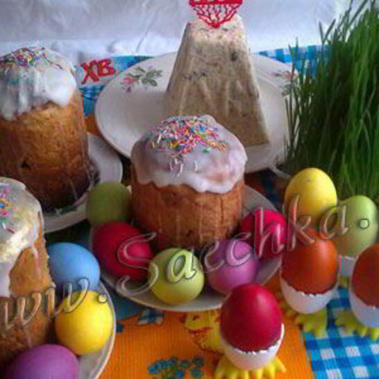 Рецепт кулича без опары