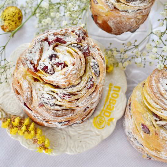 Рецепт кулича краффин