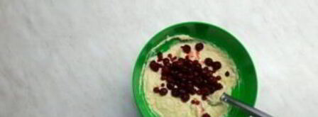 кулич с вишней и клюквой. Шаг 4