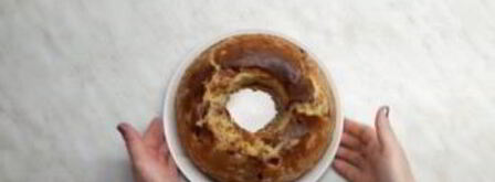 кулич с вишней и клюквой. Шаг 5