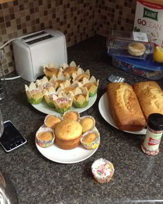 Кулич творожный на соде