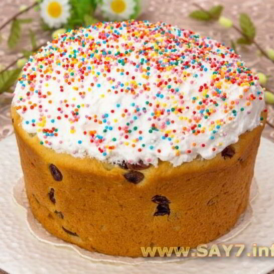 Рецепт пасхального кулича на сметане