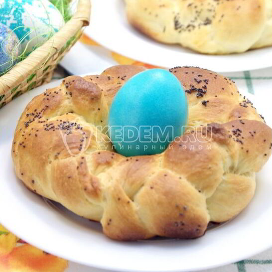 Рецепт пасхальных косичек