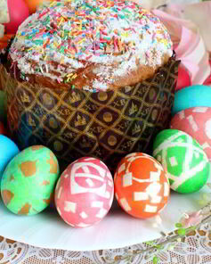 Пасхальные яйца с рисунками