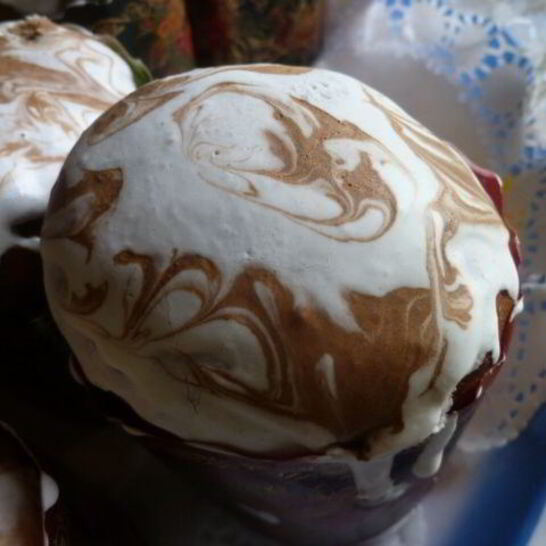 Рецепт сахарной глазури на желатине для куличей