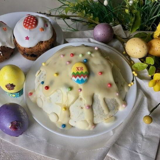 Рецепт творожной пасхи сливочное облако без яиц