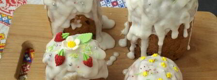 творожный кулич без дрожжей. Шаг 11