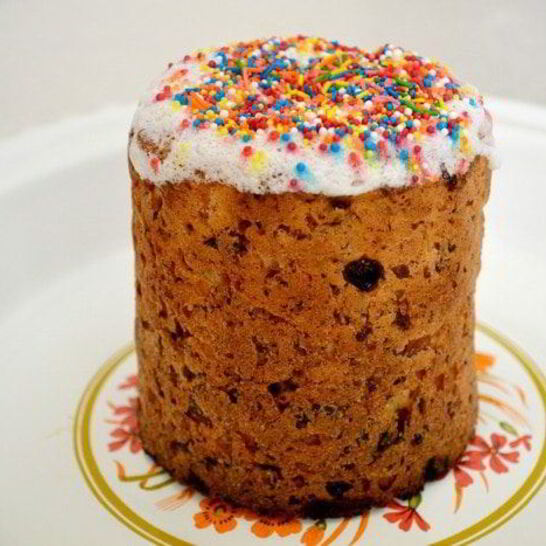 Рецепт творожного кулича