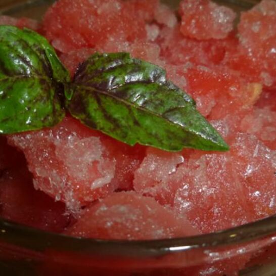 Рецепт арбузного щербета