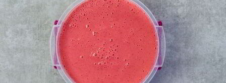 клубничный щербет. Шаг 9