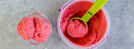 клубничный щербет. Шаг 11