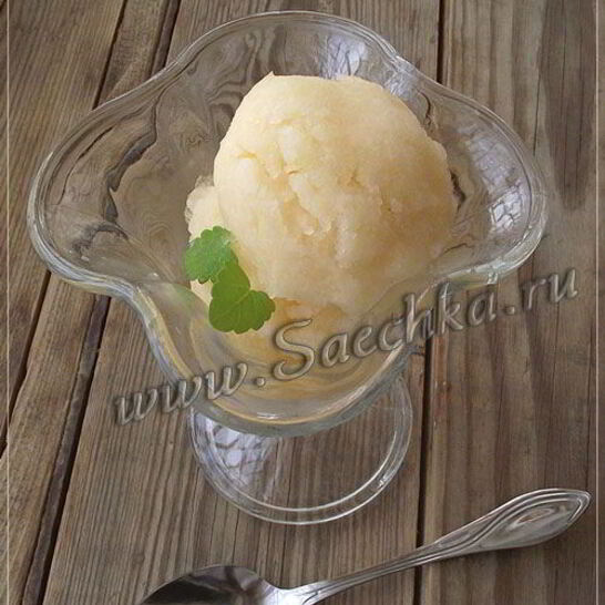 Рецепт щербета из дыни