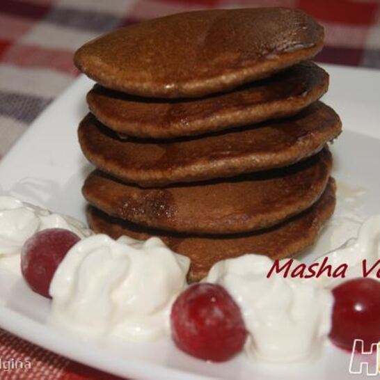 Рецепт шоколадных овсяных хоткейков