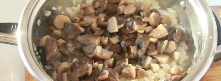 швейцарский хлебный пудинг с индейкой. Шаг 5