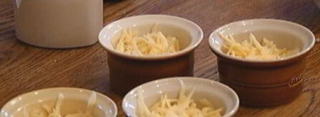 крабовое суфле с чеддером и пармезаном. Шаг 6