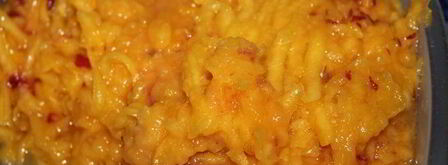 мясное суфле с персиками. Шаг 4