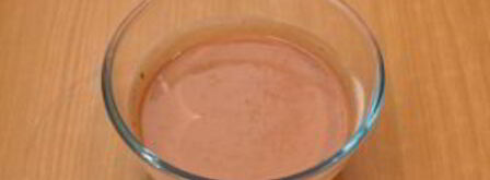 шоколадное суфле день и ночь. Шаг 9