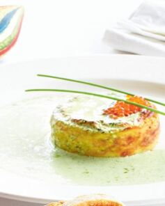 Суфле из молодых кабачков