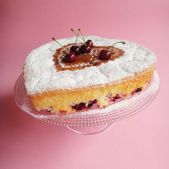 Рецепт суфле с вишнями