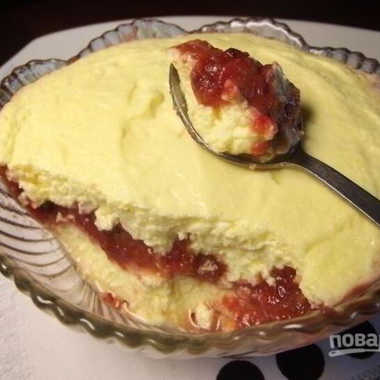 Рецепт суфле творожного парового