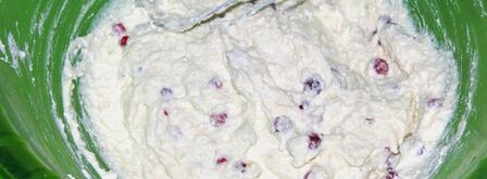 творожно-банановое суфле с брусникой. Шаг 3