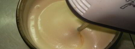 творожное суфле с грушами. Шаг 3