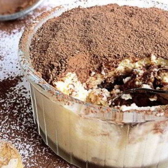 Рецепт десерта тирамису творожный