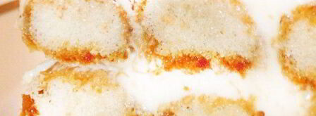 итальянский десерт тирамису с вишней. Шаг 4