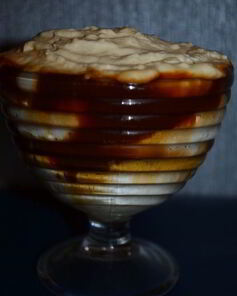 Карамельный десерт по мотивам тирамису