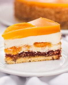 Нежный персиковый тирамису