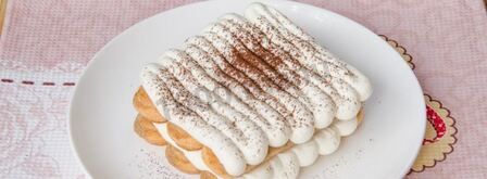 тирамису без яиц с маскарпоне. Шаг 14